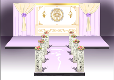 婚慶宴會活動效果圖策劃與手繪表現(xiàn)的藝術融合